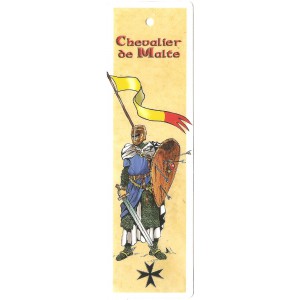 Marque page Chevalier de Malte de Bruno Bouteville