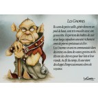 Carte postale Les Gnomes de Nicolaz Le Corre - Le Petit Peuple de Nicolaz