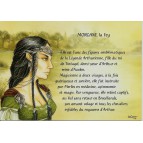 Carte postale Morgane La Fey de Nicolaz Le Corre - Légende Arthurienne de Nicolaz