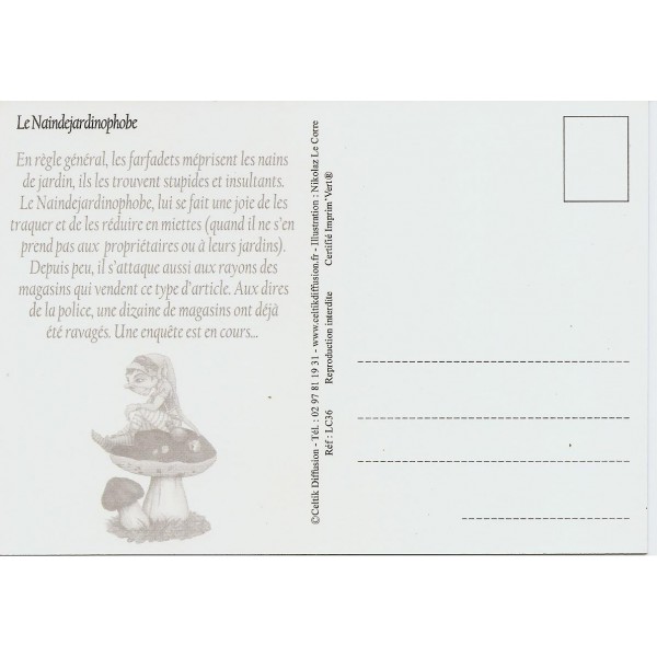 CPM - Carte Postale NUGERON  POESIE  réf: 10