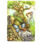 Carte postale L'arbre aux fées de Delphine Gache - Lily Rose Poddington