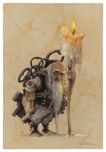 Petit Geôlier, carte postale de Jean-Baptiste Monge