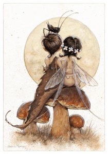 Carte Postale De Jean-Baptiste Monge, Amoureux