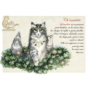 Carte postale Ch'amulette de Séverine Pineaux 