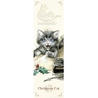 Marque page Christmas Cat de Séverine Pineaux