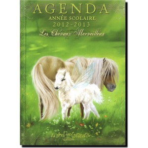 Agenda Scolaire Chevaux Merveilleux 2012-2013 de Sandrine Gestin 