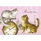 Rendez-vous, Carte postale de Séverine Pineaux  - Chats de Paris
