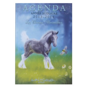 Les Chevaux Merveilleux, Agenda scolaire 2013-2014 de Sandrine Gestin