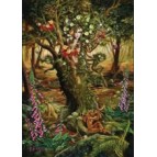 Carte de voeux fantasy, Dryad de Briar