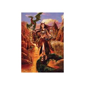 Carte de voeux fantasy, Artemis de Briar