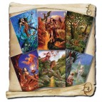 6 cartes de vœux Fantasy de Briar