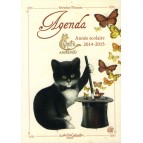 Agenda scolaire Chats de Séverine Pineaux 2014-2015, éditions Au Bord des Continents...