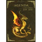 Agenda scolaire Dragons de Séverine Pineaux 2014-2015, éditions Au Bord des Continents...