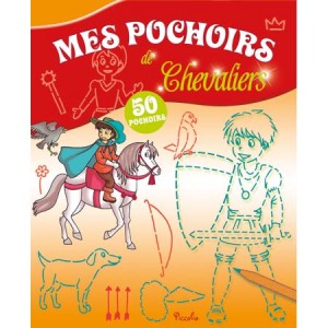 Mes pochoirs de Chevaliers, 50 pochoirs pour enfants aux éditions Piccolia