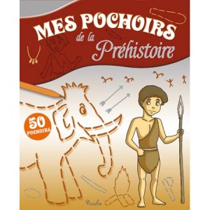 Mes pochoirs de la Préhistoire, 50 pochoirs pour enfants aux éditions Piccolia