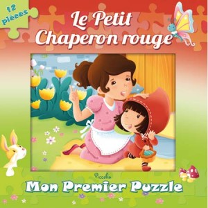 Mon 1er Puzzle Le petit chaperon rouge, Puzzle pour enfants aux éditions PIccolia