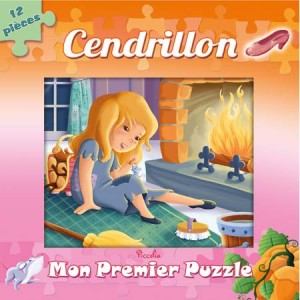 Mon 1er Puzzle Cendrillon, Puzzle pour enfants aux éditions PIccolia