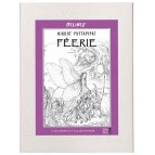 Féerie, Frise à colorier : Coloriage de fées de Lucile Galliot et Niroot Puttapipat aux éditions Quatre Fleuves