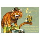 Carte postale de chat de Séverine Pineaux, Channiversaire mod. 1