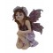 Fée lutine «Hendara», une figurine de fée violette de la collection «Fées lutines»