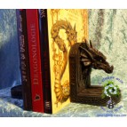 Serre-livres Tête de dragons à entrelacs celtiques