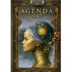 Agenda annuel 2017 Fées et Princesses de Sandrine Gestin