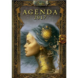 Agenda annuel 2017 Fées et Princesses de Sandrine Gestin