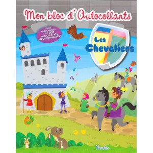 Mon bloc d'autocollants Les Chevaliers, éditions Piccolia