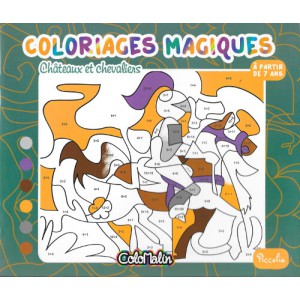 Coloriages Chateaux Et Chevaliers