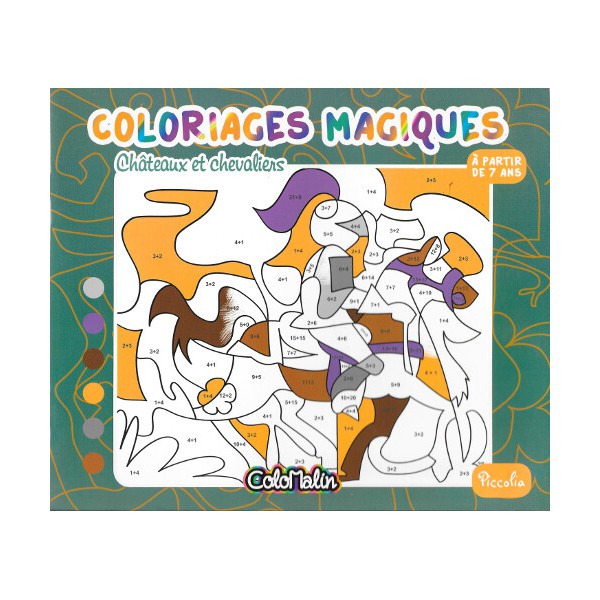 Mon Cahier De Coloriages Magiques Très Magiques ! : Dragons de