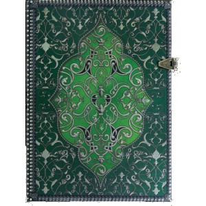 Joli répertoire téléphonique papier Lys vert, Carnets Boncahier