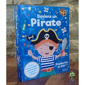 Coffret Deviens un pirate, déguise toi et joue ! éd. Piccolia