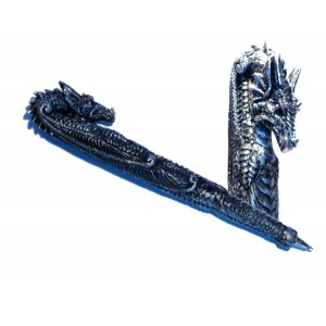 Stylo figurine dragon gisant