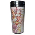 Mug thermos fée rose