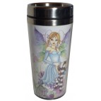 Mug thermos fée bleue