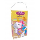 Activité manuelle Licorne, kit créatif des éditions Piccolia