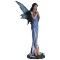 Grande figurine fée bleue de la collection Flower Fairies