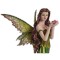 Grande figurine fée verte de la collection Flower Fairies