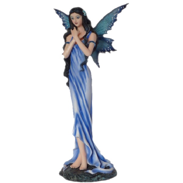Grande figurine Fée bleue, coll. « Flower Fairies »