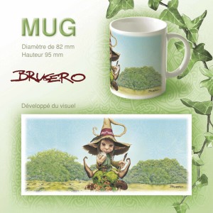 Mug original Le petit magicien de Brucero