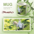 Mug fée et le cheval blanc de Brucero