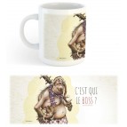 Mug original de Brucero C'est qui le boss ?