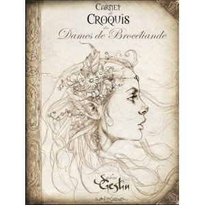 Carnet de croquis des Dames de Brocéliande de Sandrine Gestin