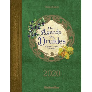 Mon agenda des druides 2020 de Florence Laporte, agenda annuel Rustica éditions