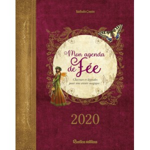 Mon agenda de fée 2020 de Nathalie Cousin, agenda annuel Rustica éditions