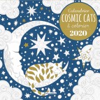 Calendrier à colorier Cosmic Cats 2020 de Marica Zottino, éditions Rustica