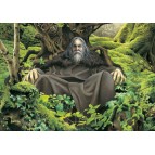 Le trône de Merlin, carte postale féerique de Brucero