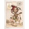 Le korrigan troubadour, carte postale féerique de Brucero