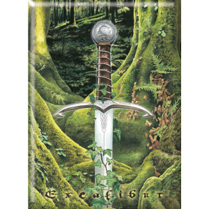 Magnet déco Excalibur de Brucero, collection Légende Arthurienne