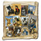 12 cartes postales de chats historiques de Séverine Pineaux : Histochats 2020